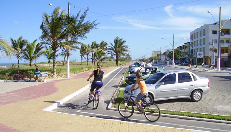 Balneário de Guriri, em São Mateus (Foto: Dean Nonato / AT)
