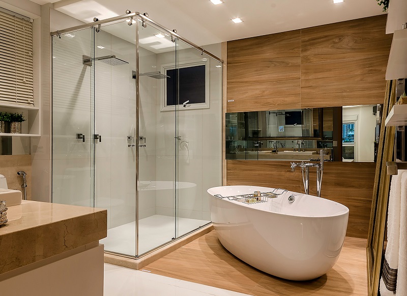 Box Encanto, da Ideia Glass, pode ser montado em formato de L ou U (Foto: Divulgação)