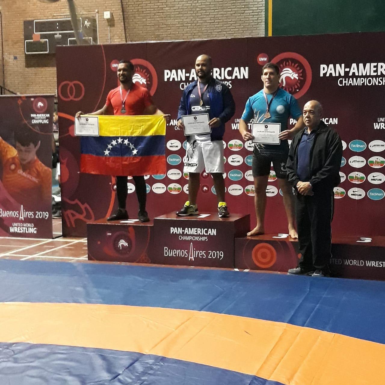 O capixaba Bruno de Paula, divisão sem kimono até 92 kg, se consagrou o Campeão Pan-americano de Grappling 2019. (Foto: Divulgação)