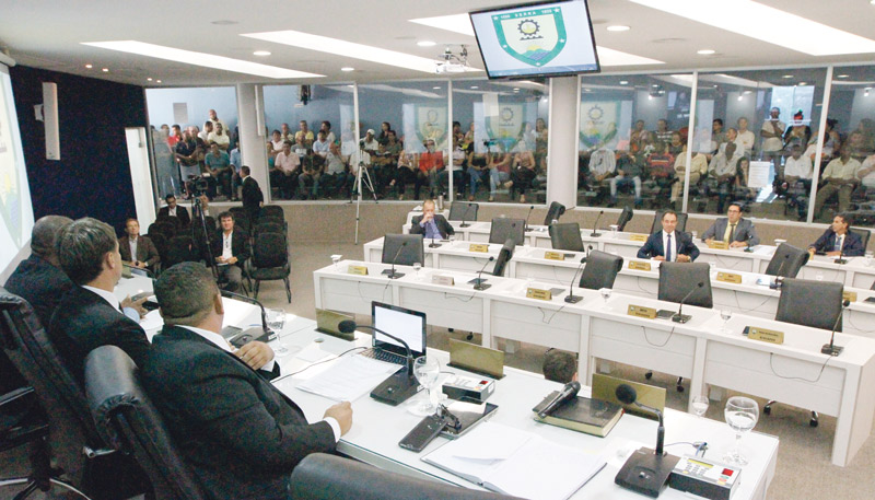 Câmara da Serra: vencimentos continuam sendo pagos até decisão sobre retorno ou afastamento definitivo (Foto: Leone Iglesias - 19/08/2018)