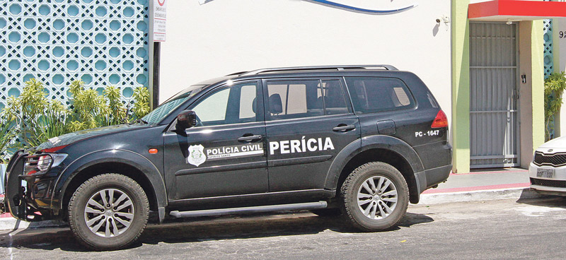 Polícia Civil fez duas perícias na creche durante a interdição (Foto: Kadidja Fernandes/AT)