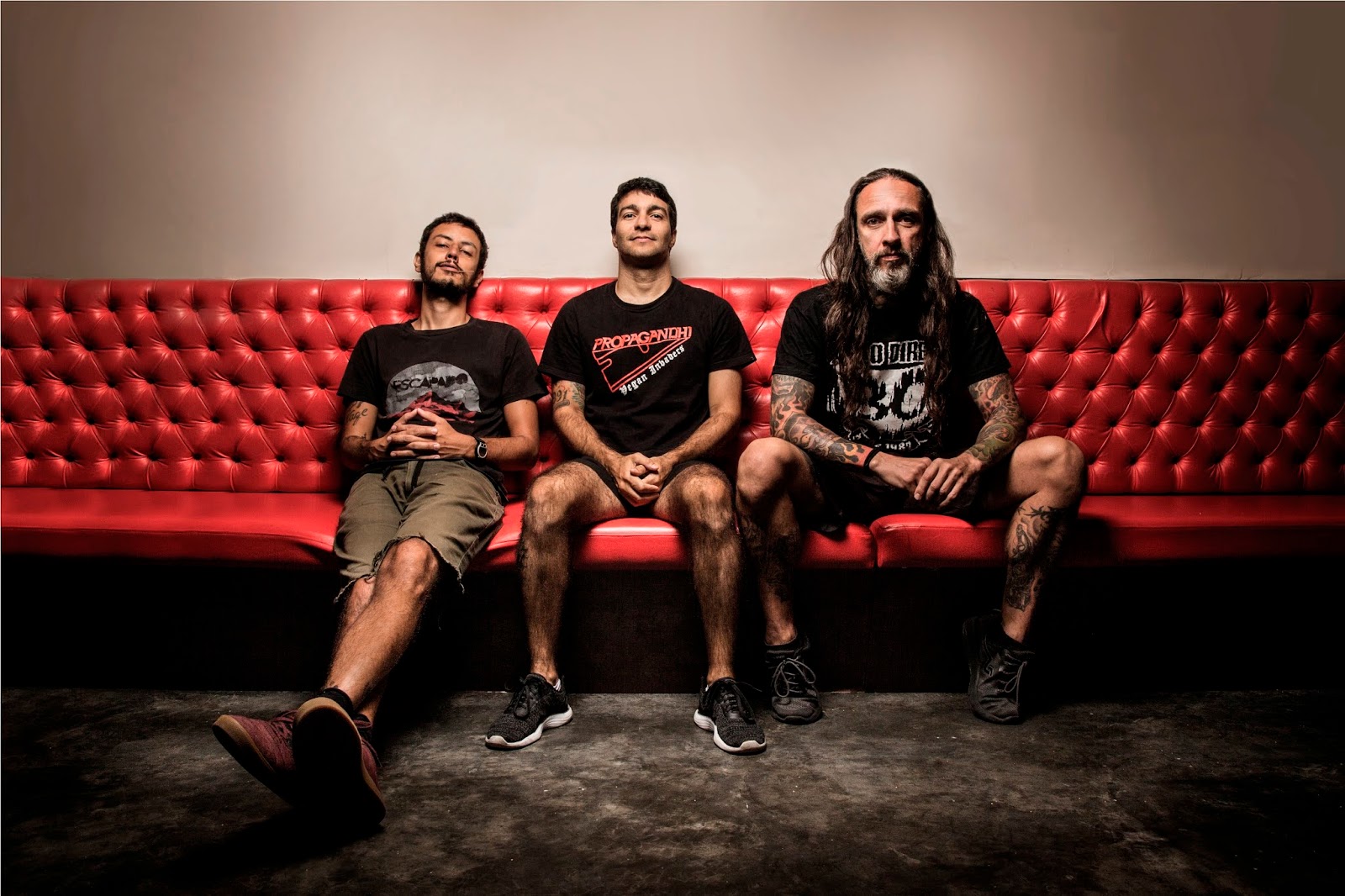 A banda capixaba mostra, em primeira mão, as novidades de seu novo e oitavo disco “Ponto Cego” (Foto: Marcelo Marafante)