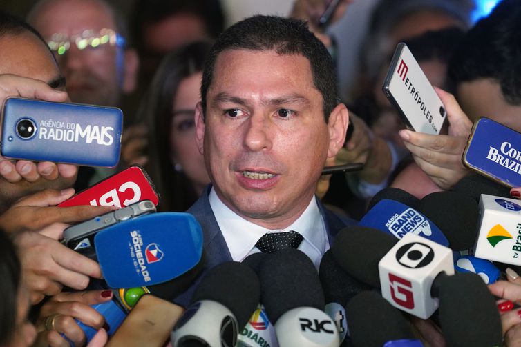 Deputado Marcelo Ramos se reunirá hoje com líderes partidários para debater trabalhos da comissão especial da reforma da Previdência (Foto: Pablo Valadares/ Câmara dos Deputados)
