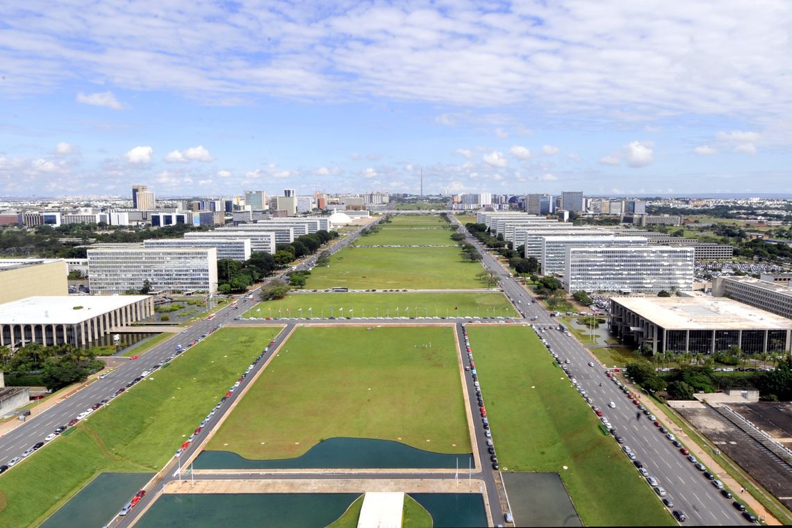 Esplanada dos Ministérios (Foto: Marcello Casal Jr./ Agência Brasil)
