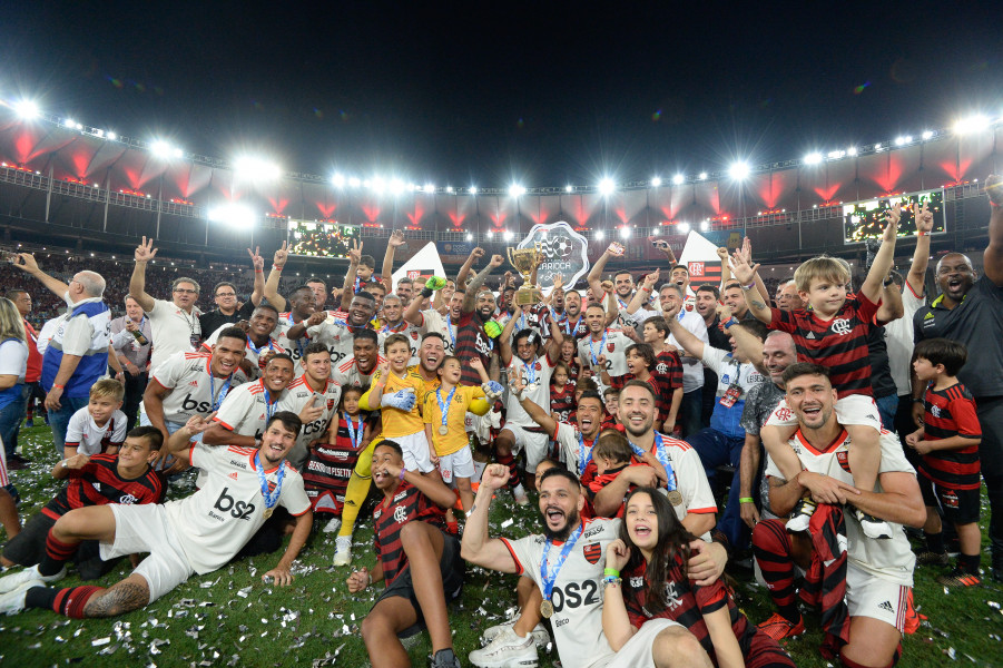 Flamengo é campeão carioca (Foto: Alexandre Vidal/Fla Imagem)