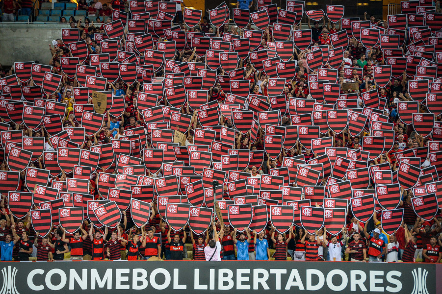Torcida rubro-negra bateu recorde de público: 66 mil torcedores (Foto: Alexandre Vidal/Flamengo)