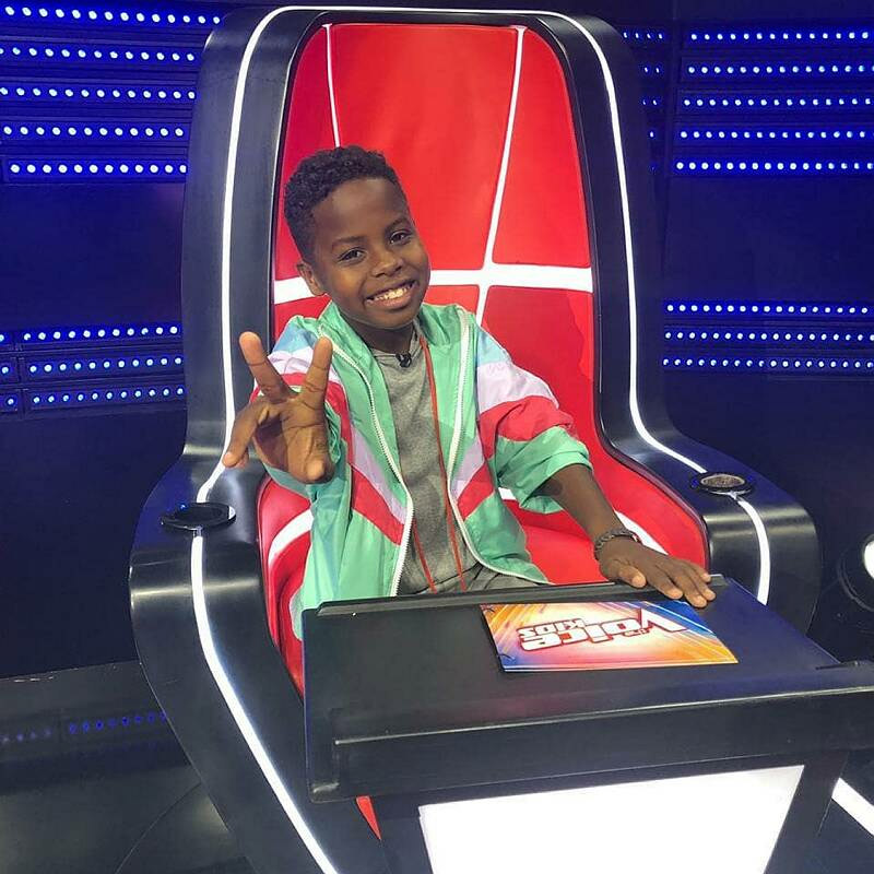 Jeremias Reis, no The Voice Brasil (Foto: Divulgação / Rede Globo)