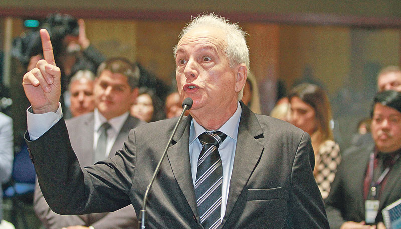 O deputado José Esmeraldo é um dos candidatos que concorrem ao cargo de presidente do partido na capital (Foto: Kadidja Fernandes / AT - 02/02/2019)