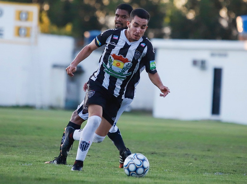 Reforço do Vitória, Kaio se destacou nos títulos do Atlético Itapemirim em 2017 e no vice-campeonato da Copa Verde (Foto: Matheus Cardoso Moreira — 06/10/2018)