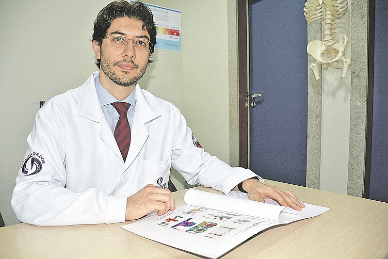 Lúcio César Hott Silva é neurocirurgião com título mundial de intervencionismo pelo Instituto Mundial da Dor (WIP). (Foto: Arquivo/A Tribuna)
