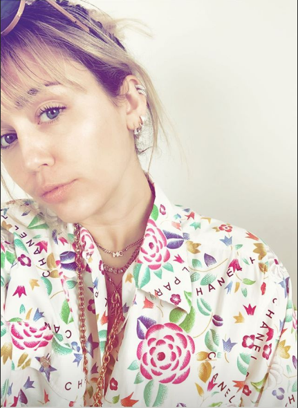 A cantora Miley Cyrus (Foto: Reprodução/Instagram)