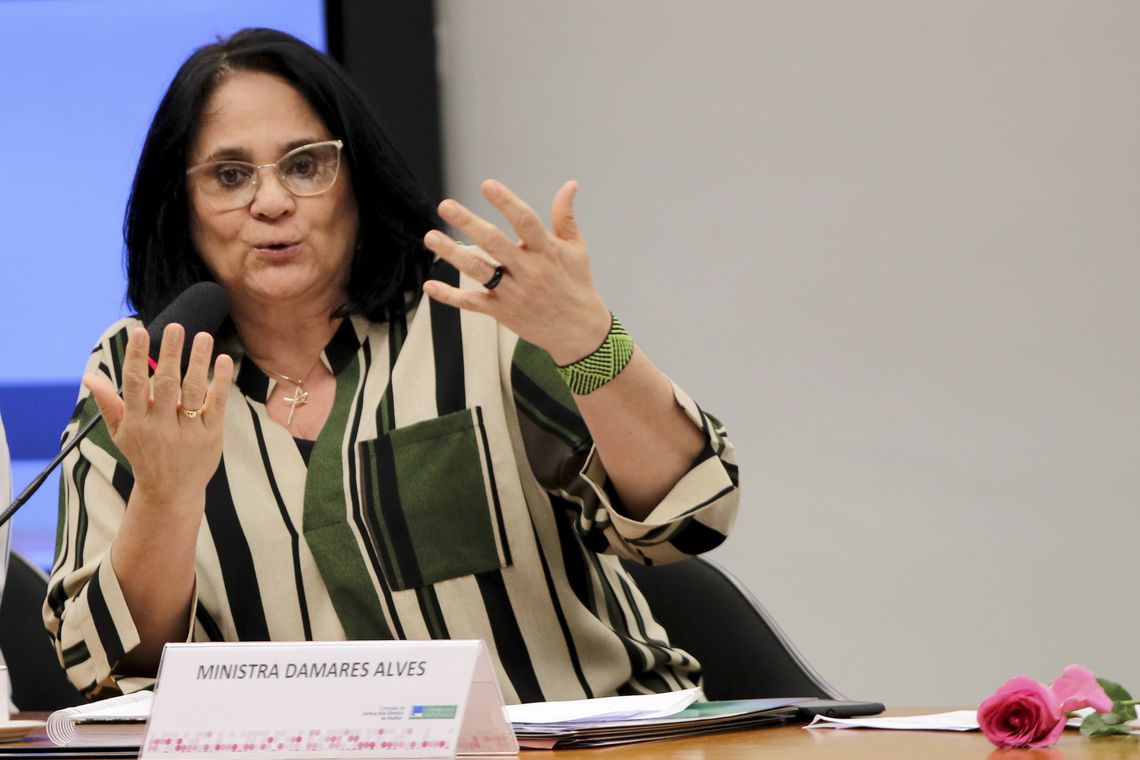Damares Alves, ministra da Mulher, da Família e dos Direitos Humanos (Foto: Wilson Dias/Agência Brasil)