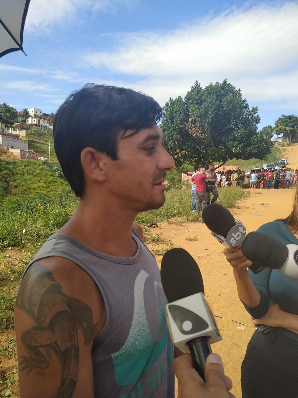 Luís Carlos Pereira, pai de Leonardo (Foto: Kananda Natielly)