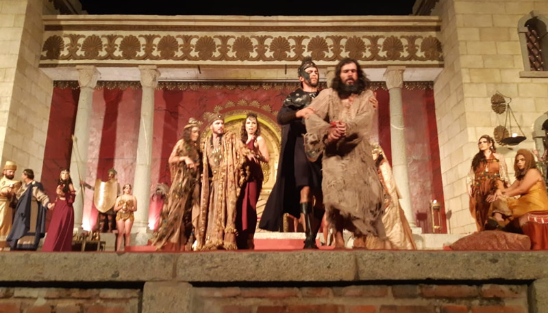 Paixão de Cristo em Nova Jerusalém (PE) (Foto: Nelmir Schneider)