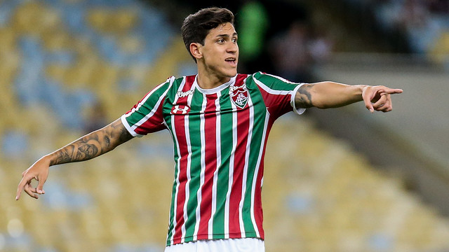 Pedro voltou a jogar após oito meses (Foto: LUCAS MERÇON / FLUMINENSE F.C./Divulgação)