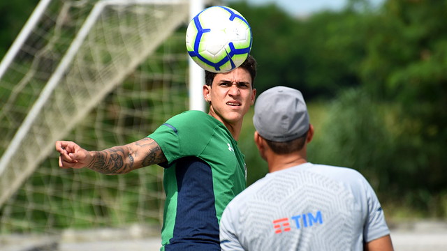 Pedro voltou a treinar em março e está preparado para jogar. (Foto: Mailson Santana/Fluminense FC)