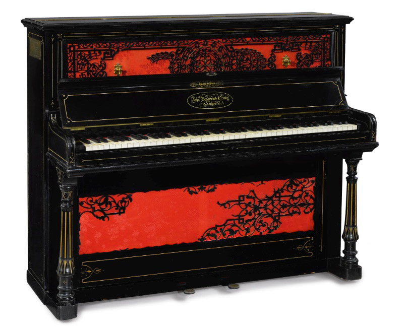 Piano será leiloado por mais de R$ 2 milhões (Foto: Site Gotta Have Rock and Roll)