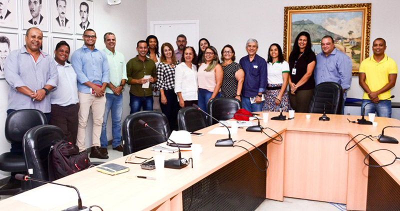 Reunião que definiu instalação da empresa foi realizada nesta quinta-feira (Foto: Divulgação / PMVV)