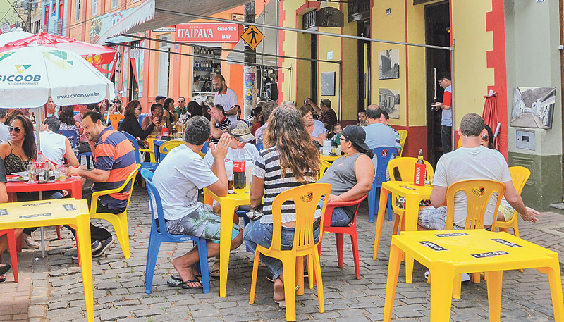 Rua do Lazer, em Santa Teresa (Foto: Arquivo/AT)