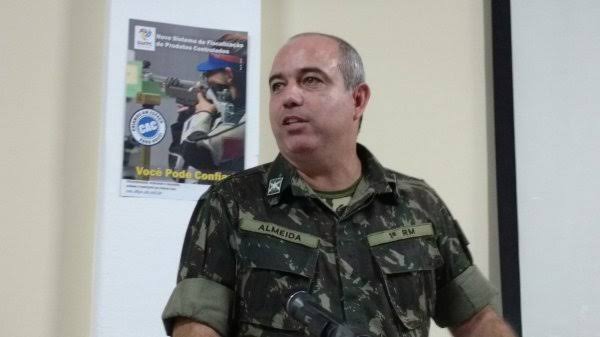 O tenente-coronel Alexandre de Almeida (Foto: Exército Brasileiro)