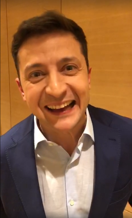 Volodimir Zelenski, novo presidente da Ucrânia (Foto: Reprodução/Facebook)