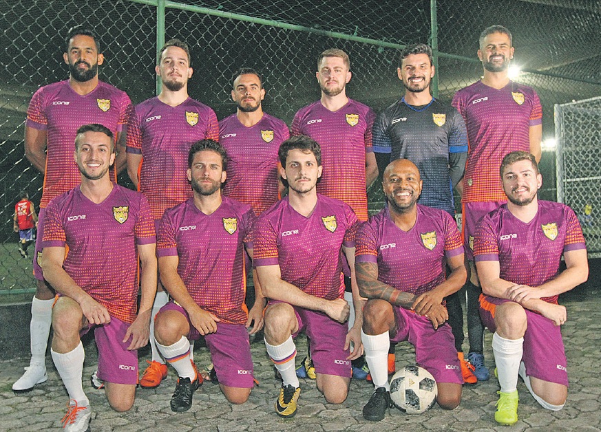 Jogadores do Capixaba Futebol Clube se prepara para o campeonato Champions Ligay em Belo Horizonte (Foto: Beto Morais/AT)