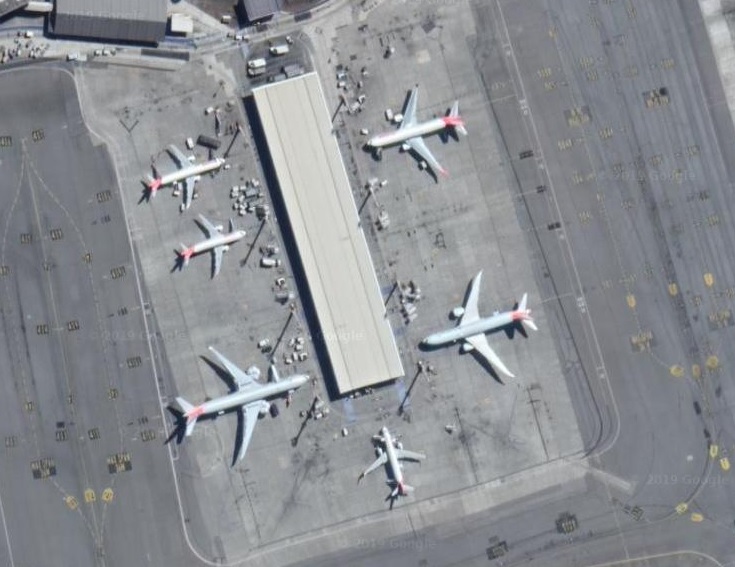 Aeroporto de Cumbica, em Guarulhos, na Grande São Paulo (Foto: Reprodução/ Google Maps)