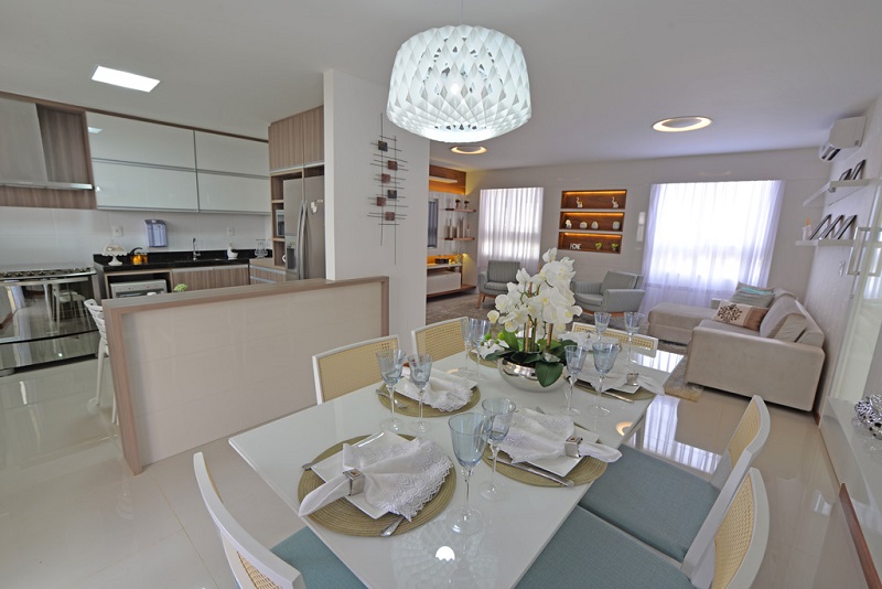 As casas duplex têm até 208 metros quadrados de área construída (Foto: Divulgação)