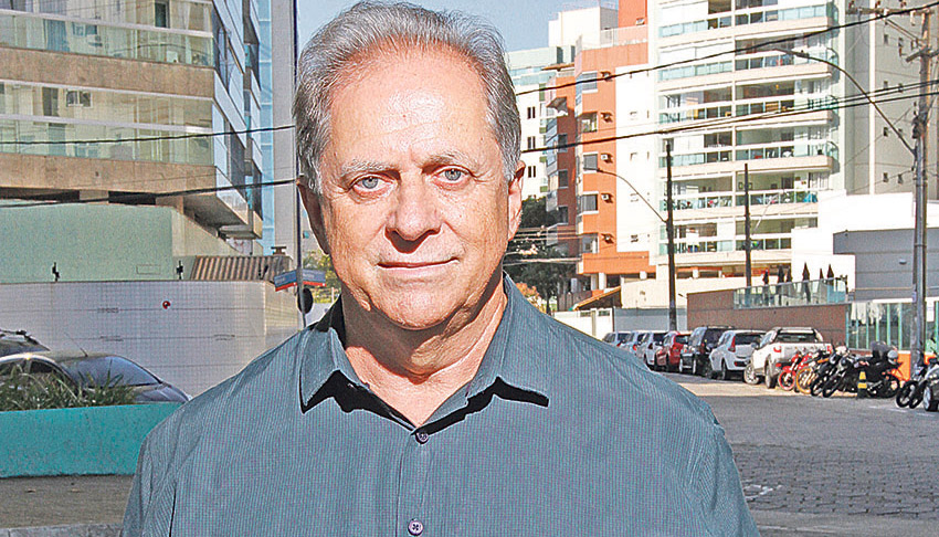 Aloísio Muruce é o novo presidente da Associação de Moradores de Jardim Camburi (Foto: Leone Iglesias / AT)