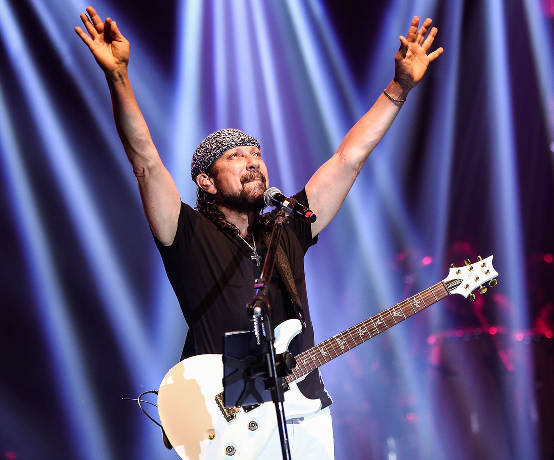 Bell Marques canta seus maiores sucessos na Praia do Canto (Foto: Divulgação/Fábio Cunha)
