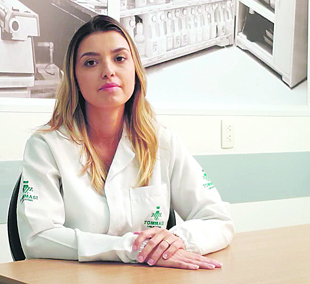 Luna Assis Gonçalves explicou que técnica proporciona medição confiável de níveis hormonais mais baixos (Foto: Tommasi)