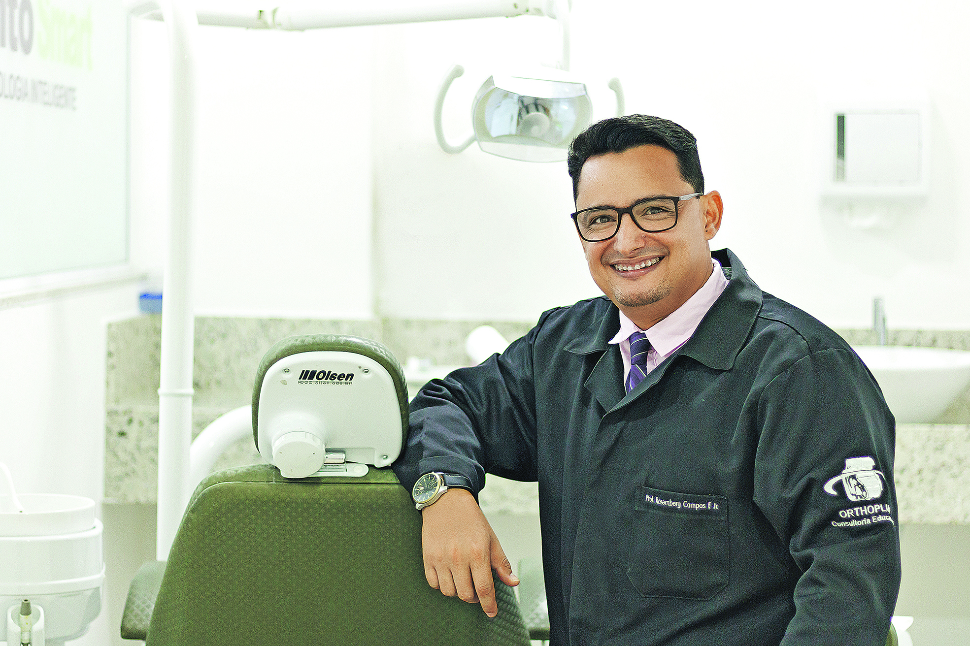 Rosemberg Campos disse que o pós-operatório da cirurgia guiada possibilita ao paciente retomar as suas atividades normais em tempo menor. (Foto: Paulo Gabriel Mello Mota)