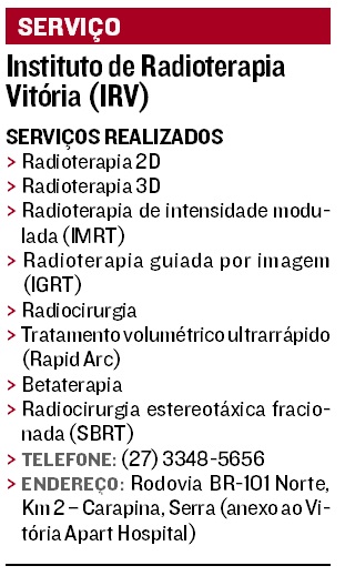 Instituto de Radioterapia Vitória (IRV) (Foto: A Tribuna)