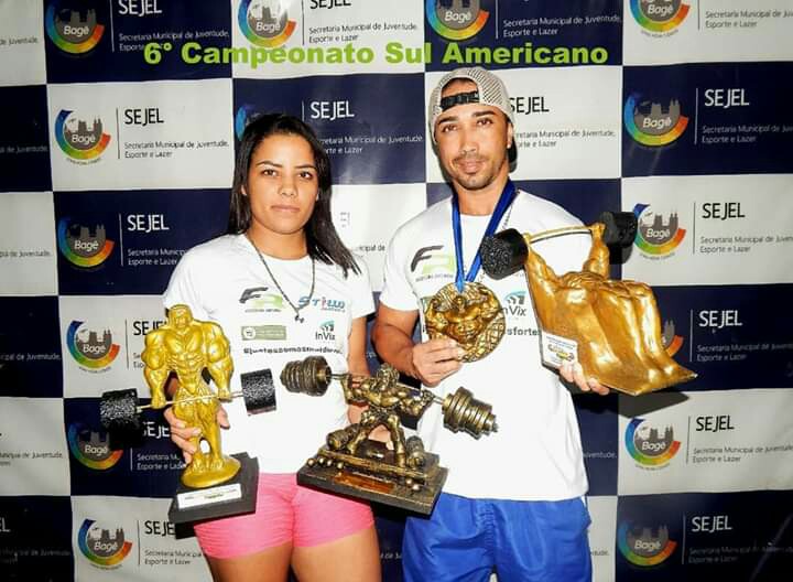 Yara Fraga e Pedro dos Santos Resende Júnior conquistaram vaga no Mundial da modalidade (Foto: Divulgação/Marlon de Oliveira)