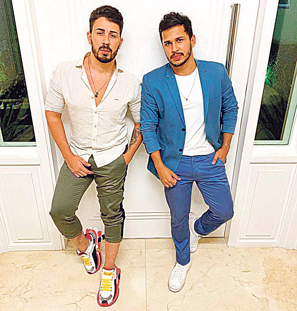 Carlinhos Maia e o noivo Lucas (Foto: Divulgação)