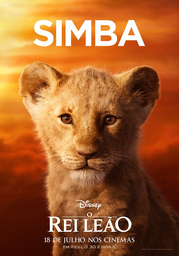 Simba ainda filhote no filme (Foto: Divulgação/ Disney)