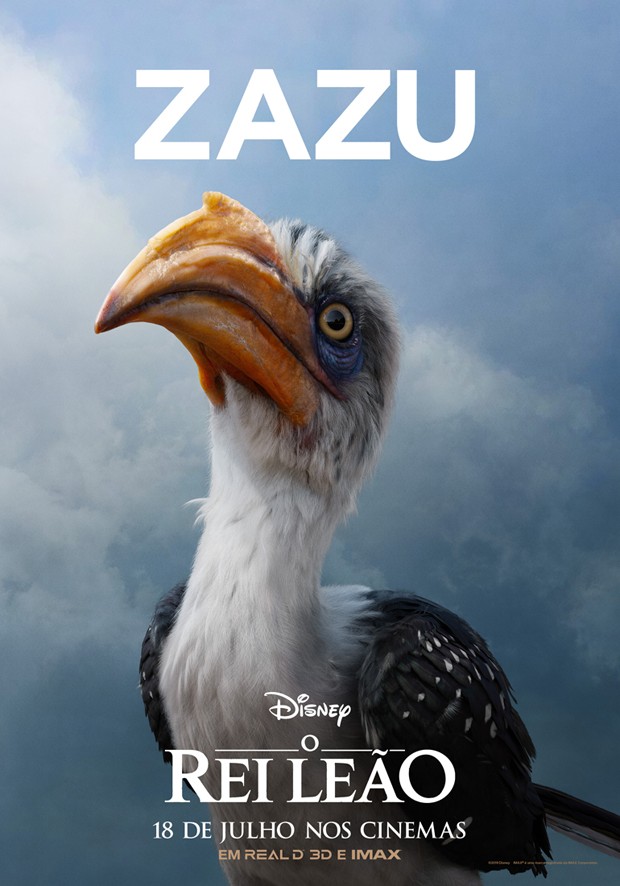 O pássaro Zazu (Foto: Divulgação/ Disney)