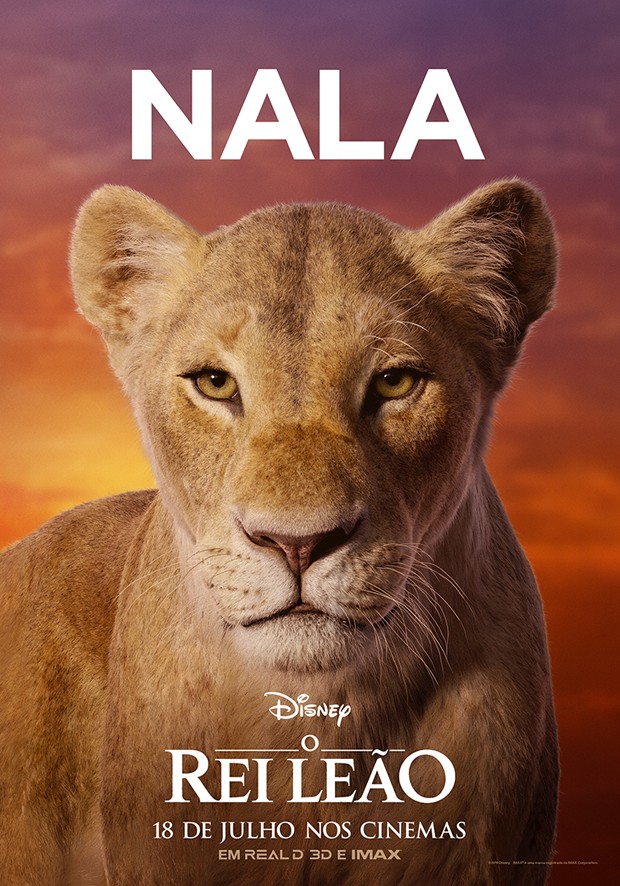Nala, que vive um romance com Simba (Foto: Divulgação/ Disney)