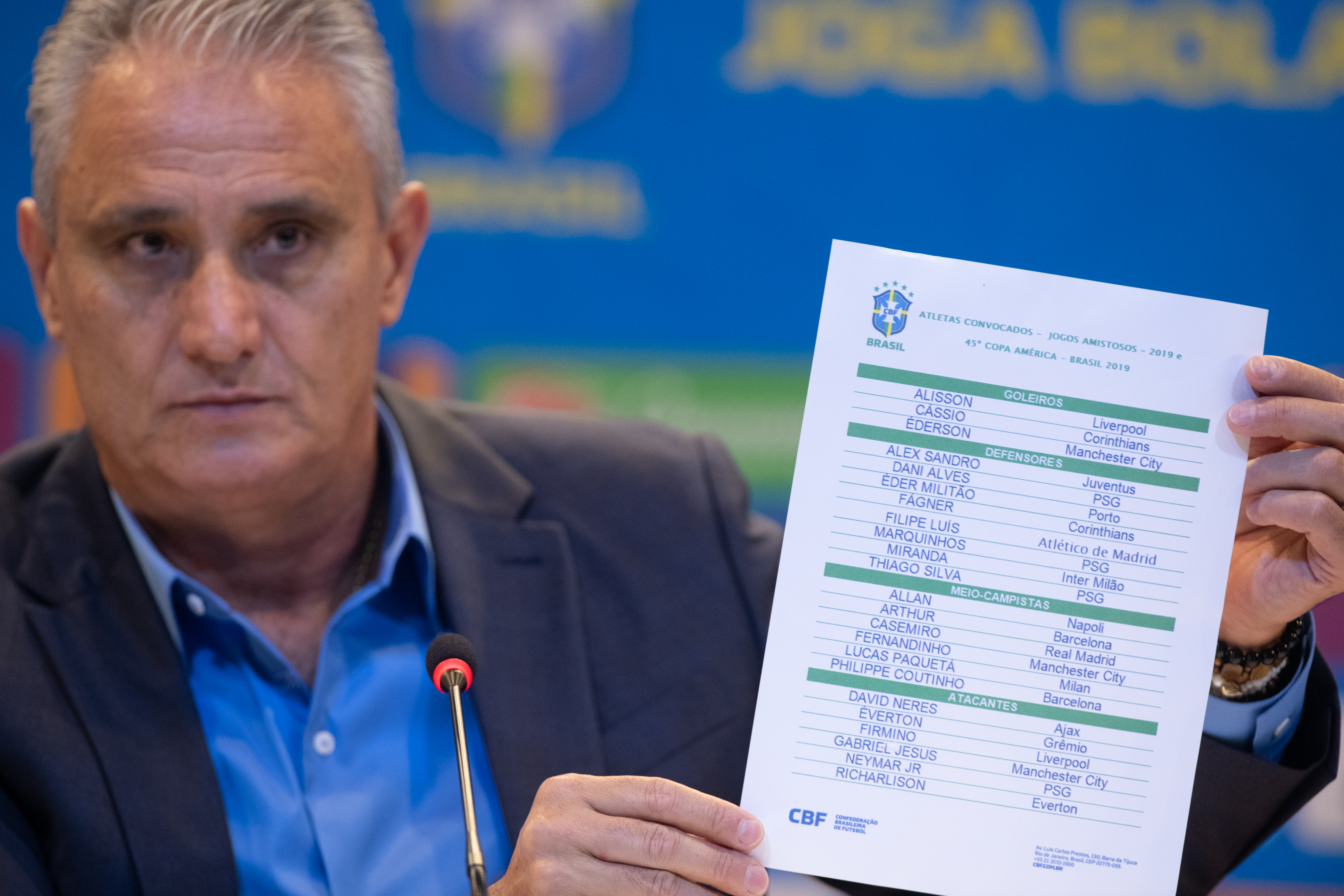 Tite chamou 23 jogadores para a Copa América, sendo 14 que estiveram na Copa da Rússia (Foto: Pedro Martins/Mowa Press)