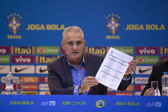 Tite deve realizar a convocação da Seleção nos próximos dias (Foto: Lucas Figueiredo/CBF)