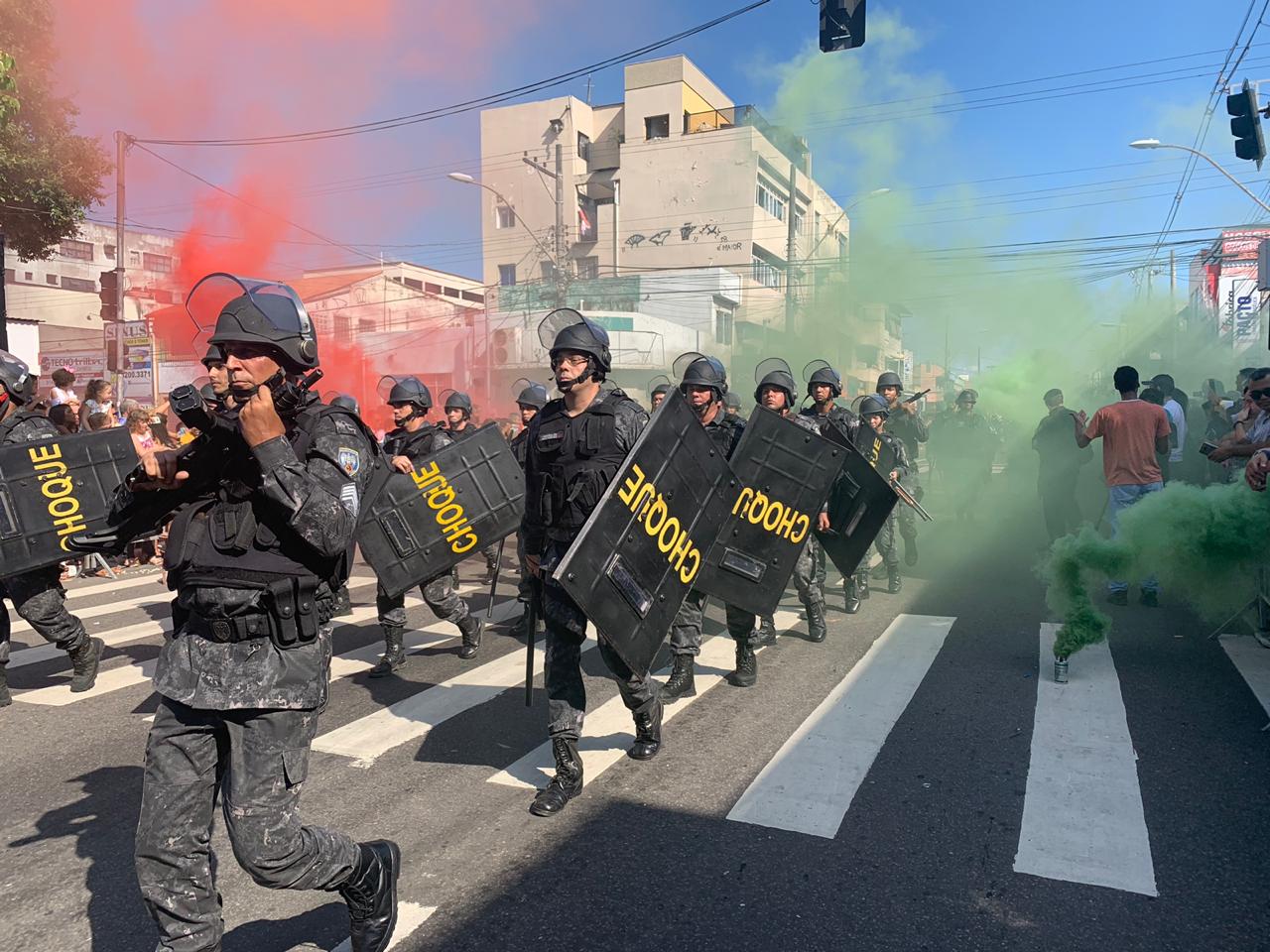 Tropa de choque (Foto: Kadidja Fernandes/ AT/ 23/05/19)