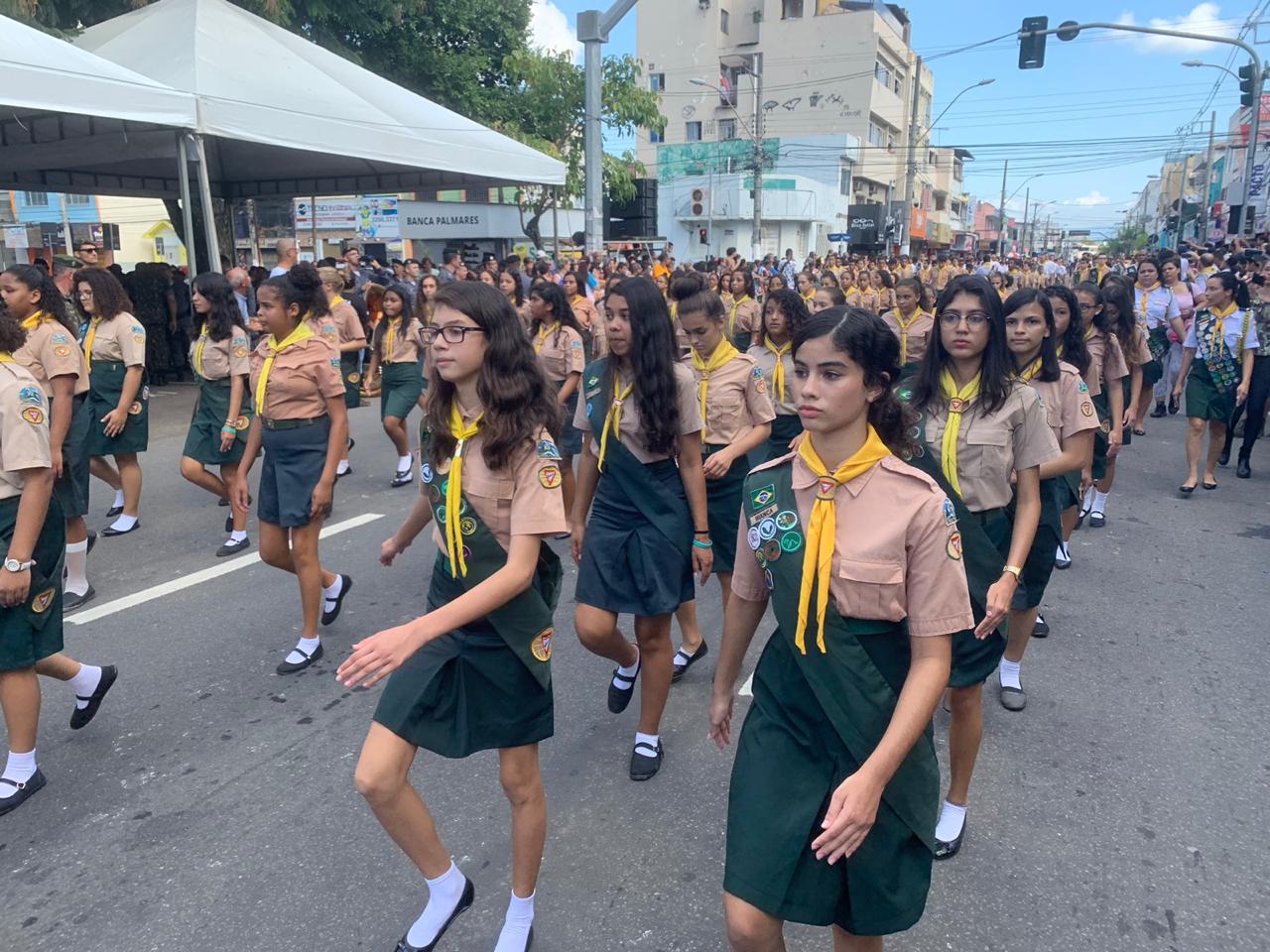 Tema do desfile é “Capixaba, muitas culturas, uma história” (Foto: Kadidja Fernandes/ AT/ 23/05/19)
