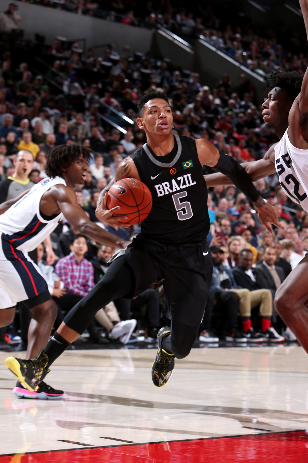 Didi participou do Nike Hoop Summit, tradicional torneio nos EUA com promessas do basquete mundial (Foto:Divulgação)