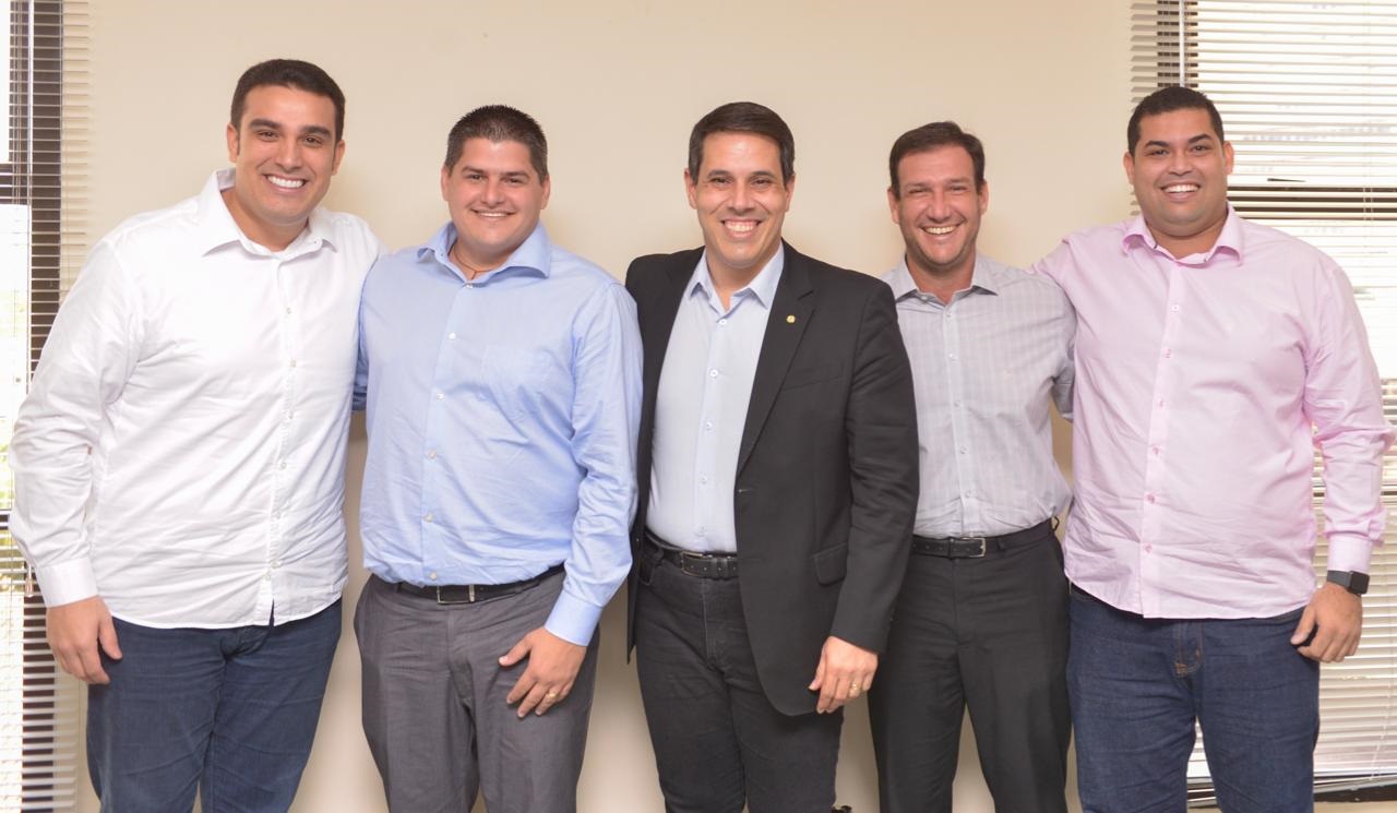 Erick Musso, Alexandre Xambinho, Amaro Neto, Roberto Carneiro (Foto: Divulgação)