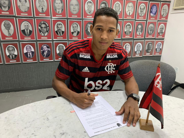 Jean Lucas deve estar à disposição do treinador nos próximos dias (Foto: Divulgação / Flamengo)