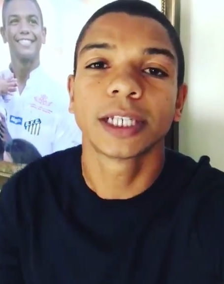 David Braz está emprestado ao Sivasspor, mas tem contrato com o Santos até agosto do ano que vem (Foto: Reprodução/ Instagram @david_braz)