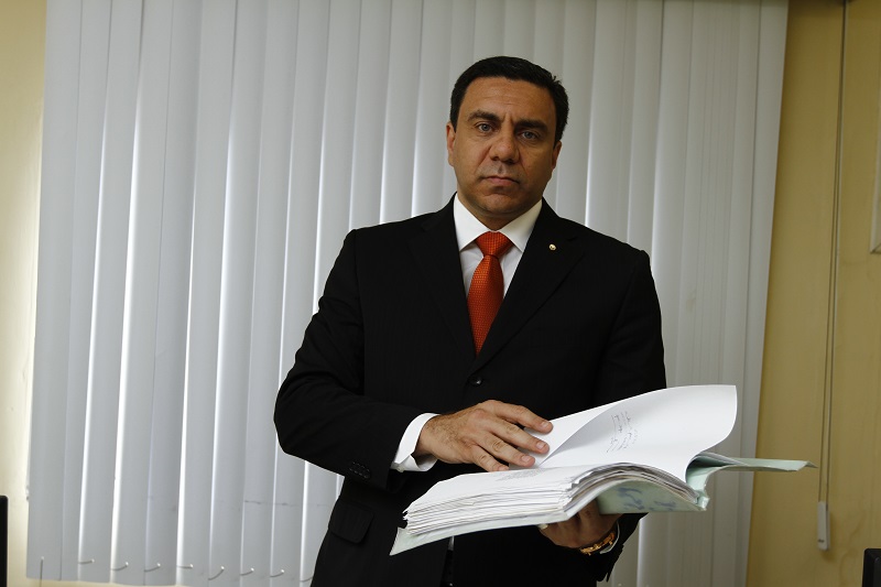 Juiz Paulo Abiguenem Abib, do Juizado Cível de Vitória: três ações por dia (Foto: Ademir Ribeiro/ Arquivo AT/ 10/03/2015)