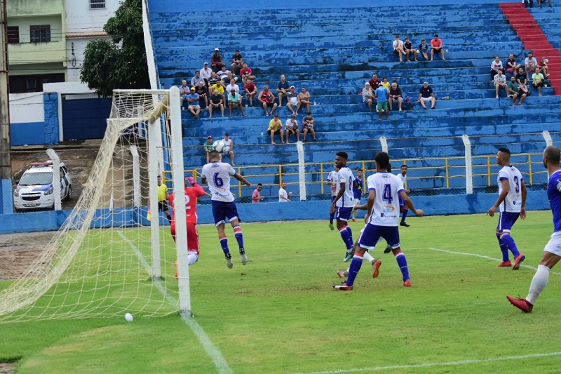 Linhares venceu Sport/ES em Colatina no jogo de ida da semifinal (Foto: Vinícius Antunes)