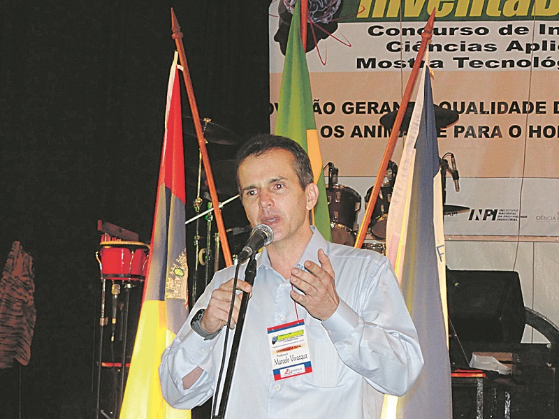 Marcelo durante evento: invenção dele foi avaliada em R$ 39,4 milhões (Foto: Divulgação)
