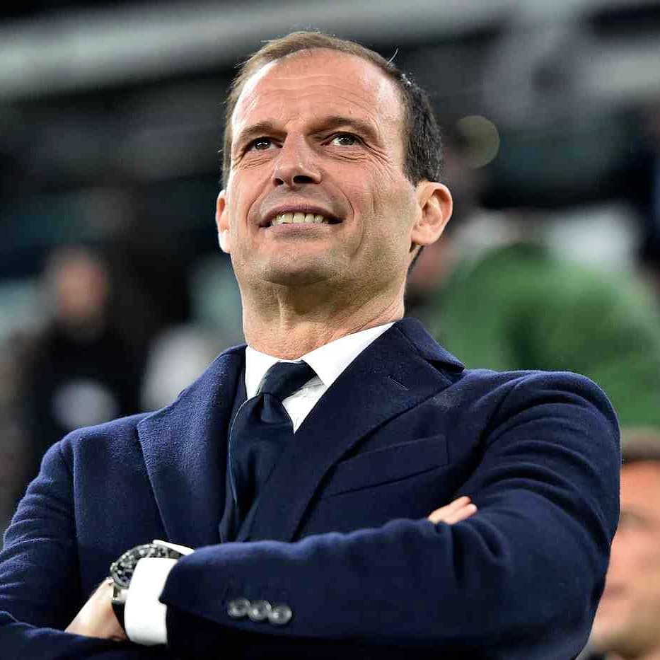 Allegri assumiu a Juventus em 2014 e, no período, comandou o time ao título do Campeonato Italiano nas cinco temporadas, incluindo a atual. (Foto: Reprodução/Instagram/@juventus)